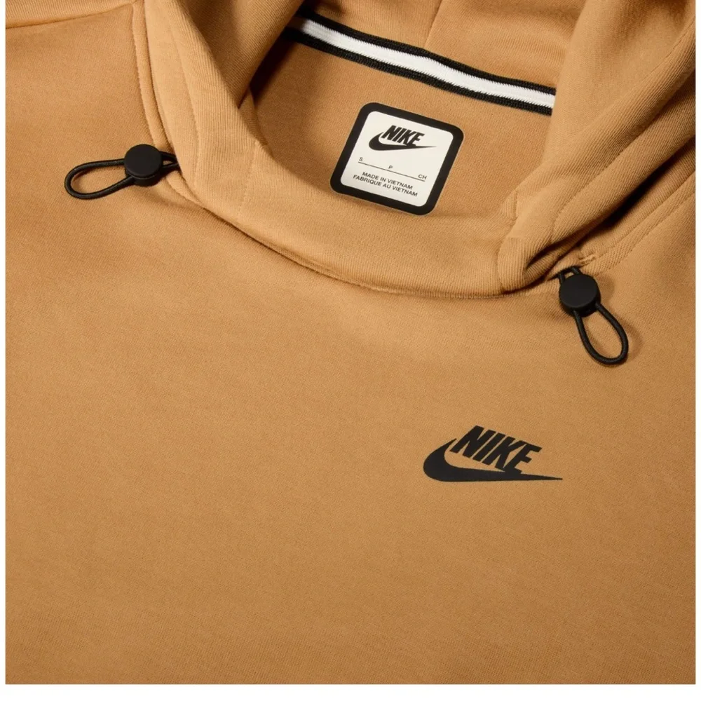 Nike Women’s Tech Fleece Oversized Hoodie in Flax Sz XL NWT - Picture 10 of 12